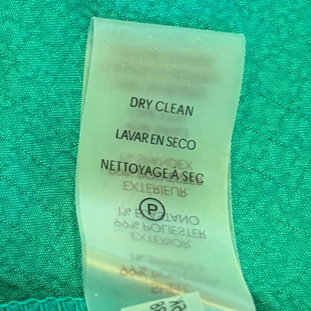 Calvin Klein:12 Women Emerald Green Dress Pockets - Picture 9 of 13